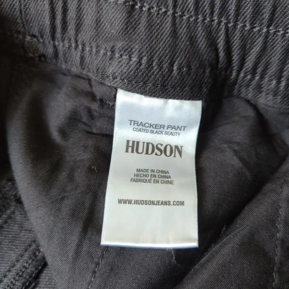 Hudson Tracker Pant Coated Black Beauty NWT - Picture 11 of 14